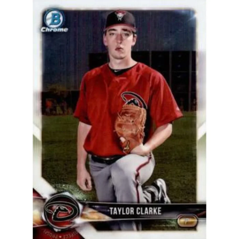 2018 Bowman Chrome Prospects Taylor Clarke BCP113 Arizona Diamondbacks
